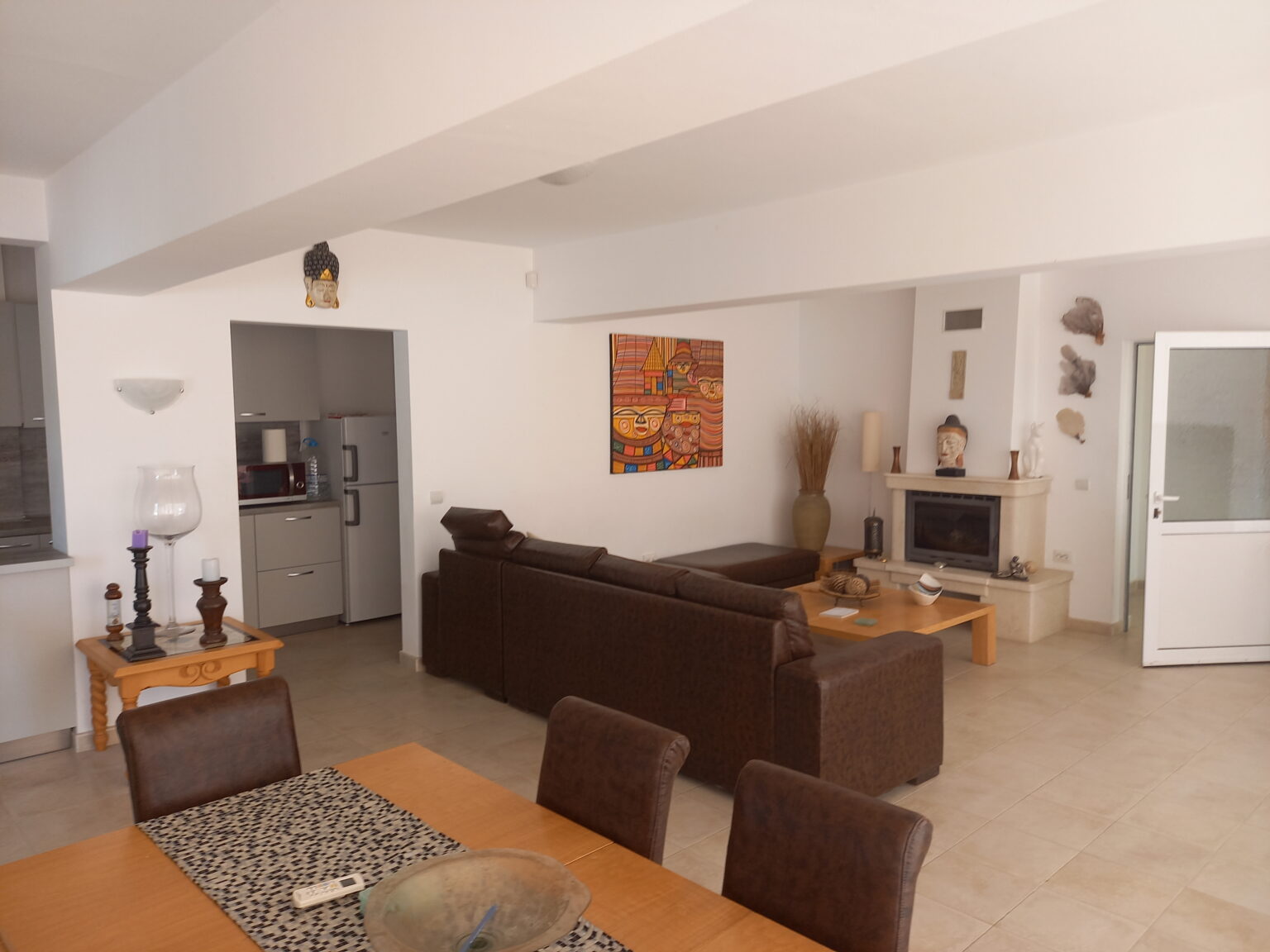 Living room villa grace Balchik with sea view