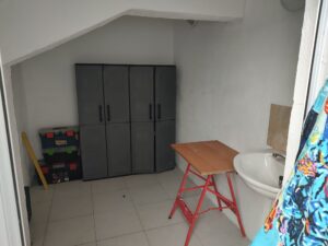 outside understairs storage